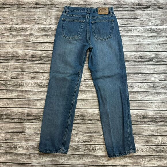 Old Navy Women's Straight Leg Cotton Heavyweight Jeans 8 Regular High Waist Zip - Picture 3 of 10